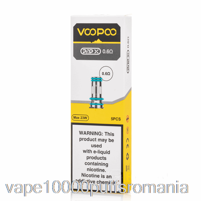 Vape Romania Voopoo Bobine De Schimb Pnp-x Bobine De 0,6ohm Pnp-x